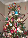 candy christmas tree finally finished 011