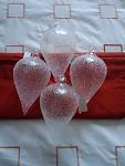 Glass ornaments for livingroom tree.