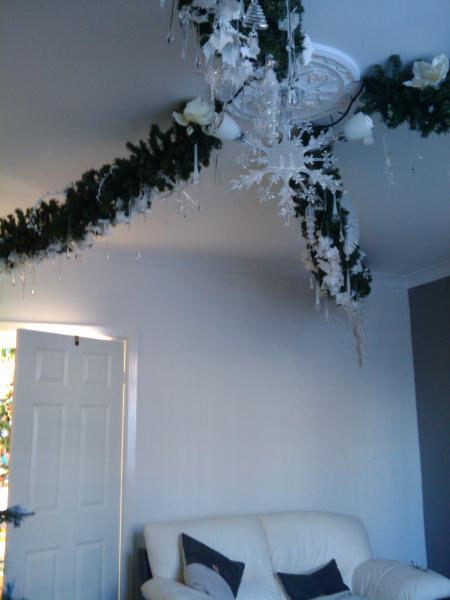 Garlands in Livingroom