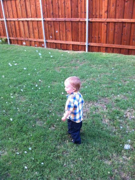 Jonah chasing bubbles