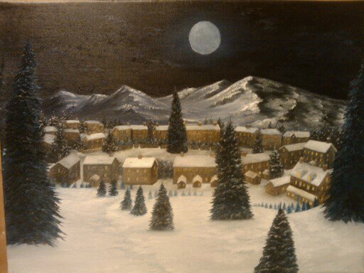His latest one, not finished yet.
Has been completed now.